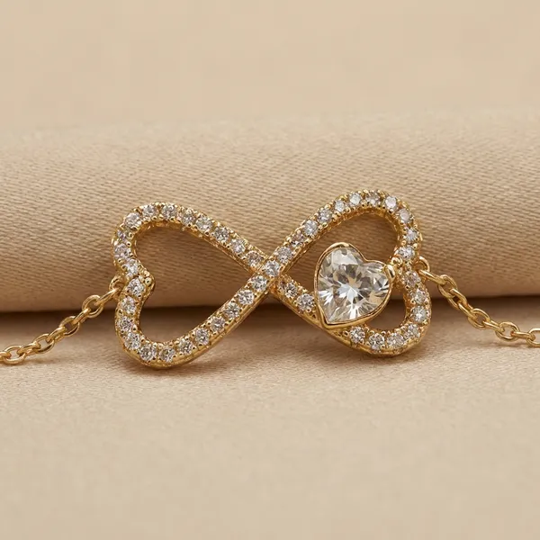 Gold_And_Silver_Infinity_Heart_Anti_Tarnish_Bracelet_For_Women