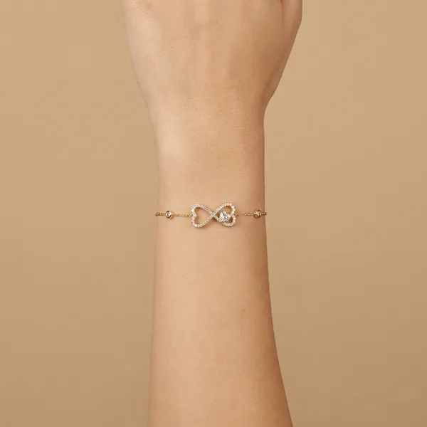 Gold_And_Silver_Infinity_Heart_Anti_Tarnish_Bracelet_For_Women