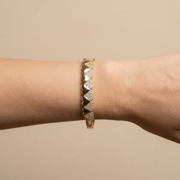 Gold_Heart_Anti_Tarnish_Ring_Bracelet_For_Women