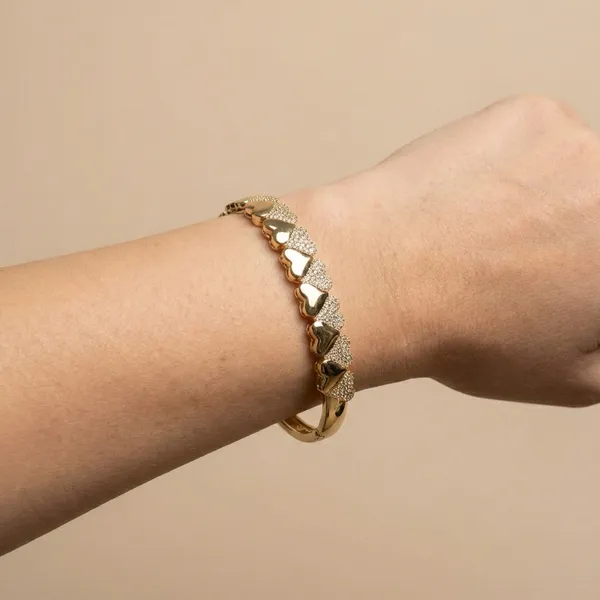 Gold_Heart_Anti_Tarnish_Ring_Bracelet_For_Women