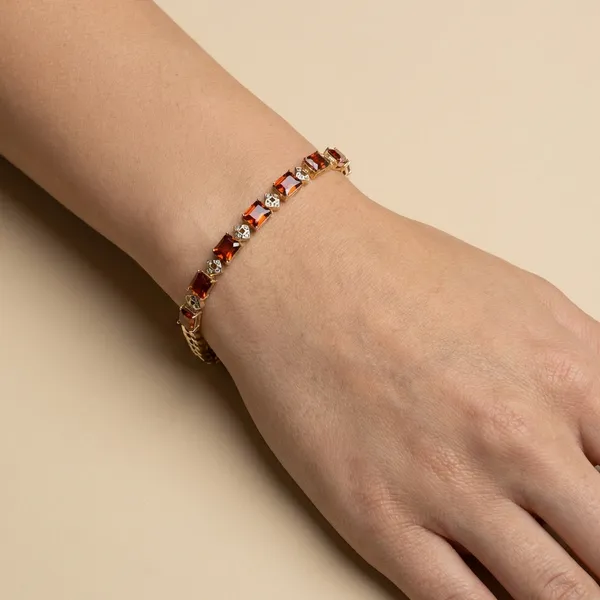 Red_Amber_Glow_Anti_Tarnish_Bracelet_For_Women