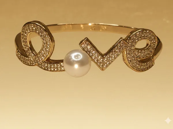 Gold_Love_Script_Pearl_Crystal_Anti_Tarnish_Ring_Bracelet_For_Women