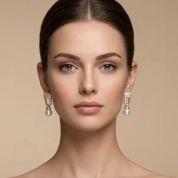White_Pearl_Glam_Dangle_Ears_Anti_Tarnish_Earring_For_Women