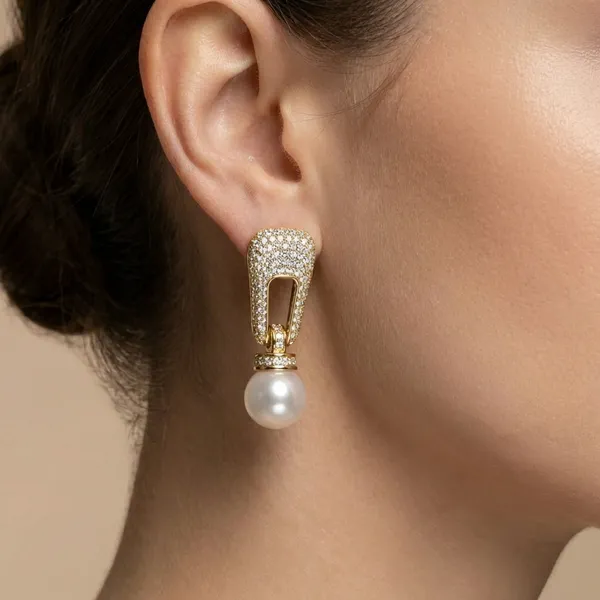 White_Pearl_Glam_Dangle_Ears_Anti_Tarnish_Earring_For_Women