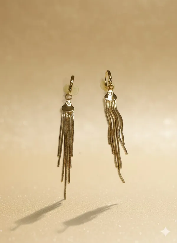 Plated_Long_Tassel_Chain_Ears_Anti_Tarnish_Earring_For_Women