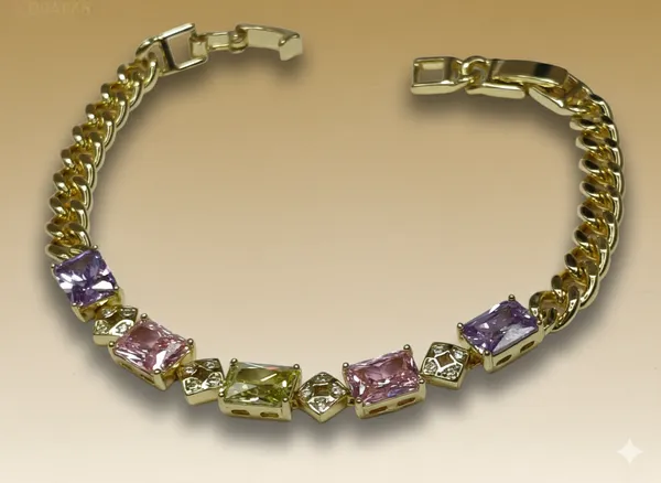 Multicolor_Pastel_Anti_Tarnish_Bracelet_For_Women