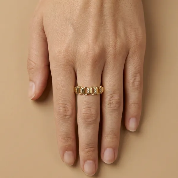 Gold_Linked_Diamond_Band_Anti_Tarnish_Finger_Ring_For_Women