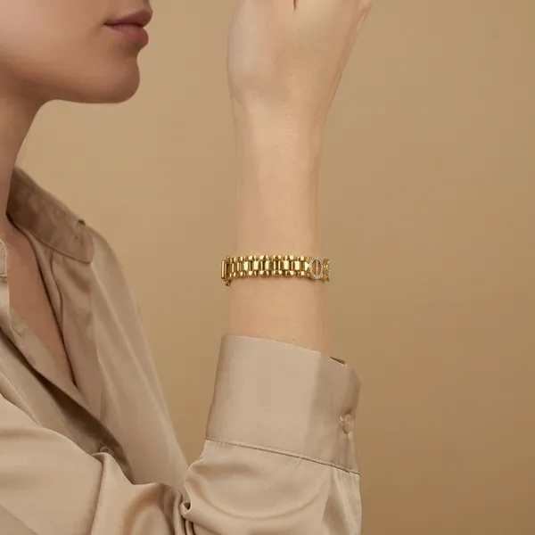 Gold_And_Silver_Embellished_Disc_Anti_Tarnish_Bracelet_For_Women