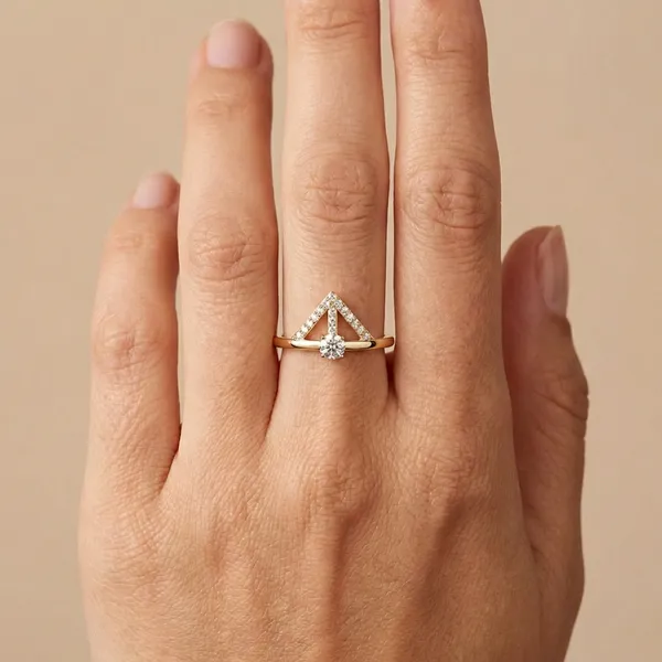 Gold_Geometric_Solitaire_Accent_Anti_Tarnish_Finger_Ring_For_Women