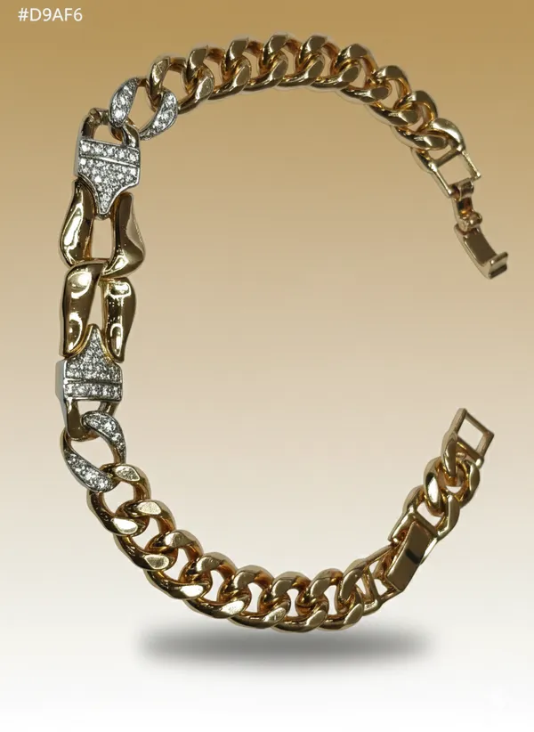 Gold_And_Silver_Sculpted_Pave_Anti_Tarnish_Bracelet_For_Women