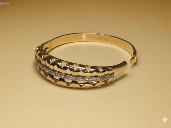 Gold_Geometric_Cuff_Anti_Tarnish_Ring_Bracelet_For_Women