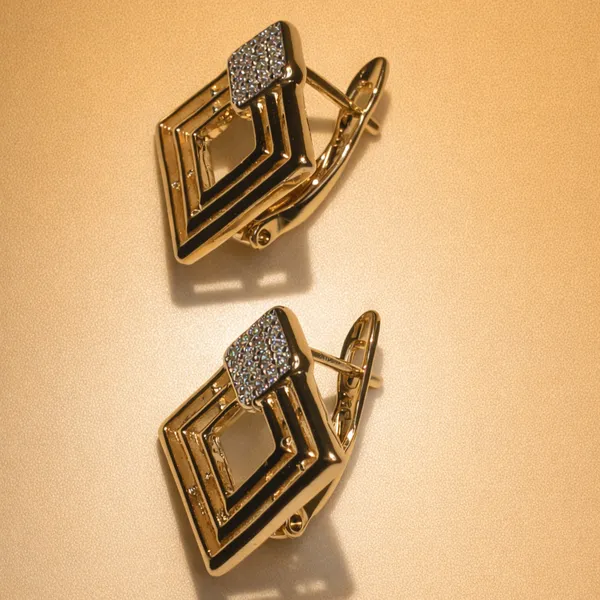 Gold_Geometric_Square_Drop_Ears_Anti_Tarnish_Earring_For_Women