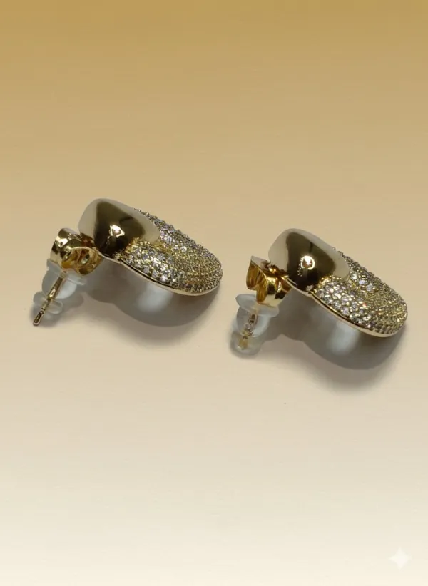 Gold_Micro_Pave_Dome_Stud_Ears_Anti_Tarnish_Earring_For_Women