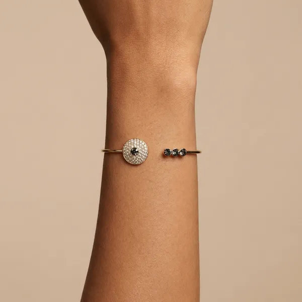 Grey_Crystal_Halo_Elegance_Anti_Tarnish_Ring_Bracelet_For_Women
