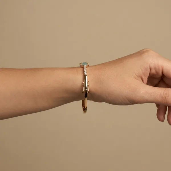 Gold_Green_Elegant_Stone_Anti_Tarnish_Ring_Bracelet_For_Women