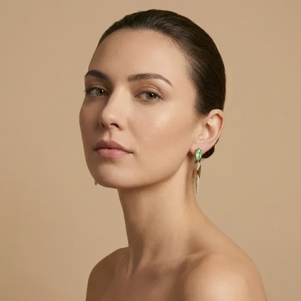 Green_Emerald_Sharpcut_Drop_Ears_Anti_Tarnish_Earring_For_Women