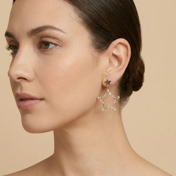 Gold_Crystal_Star_Drop_Ears_Anti_Tarnish_Earring_For_Women