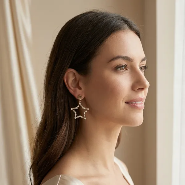 Gold_Crystal_Star_Drop_Ears_Anti_Tarnish_Earring_For_Women