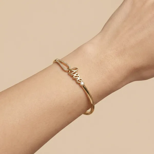 Gold_Love_Script_Anti_Tarnish_Ring_Bracelet_For_Women