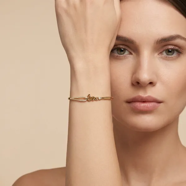 Gold_Love_Script_Anti_Tarnish_Ring_Bracelet_For_Women