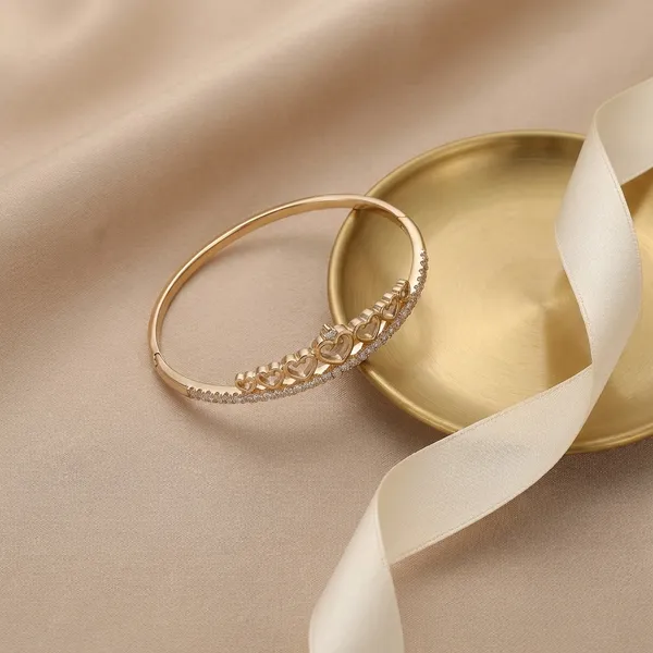 Gold_Heart_Crown_Anti_Tarnish_Ring_Bracelet_For_Women