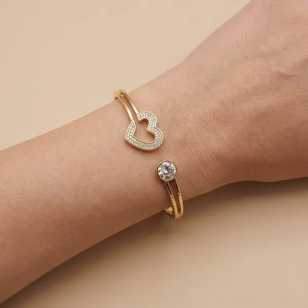 Clear_Open_Heart_Crystal_Gold_Anti_Tarnish_Ring_Bracelet_For_Women