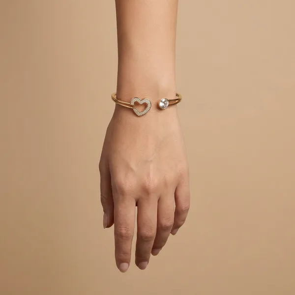 Clear_Open_Heart_Crystal_Gold_Anti_Tarnish_Ring_Bracelet_For_Women