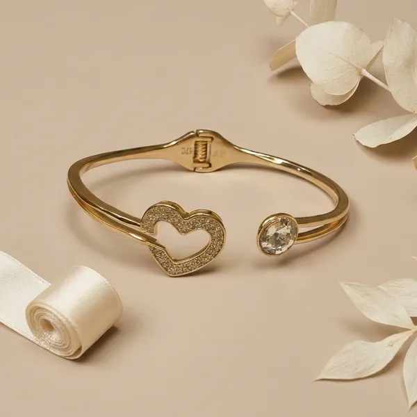 Clear_Open_Heart_Crystal_Gold_Anti_Tarnish_Ring_Bracelet_For_Women