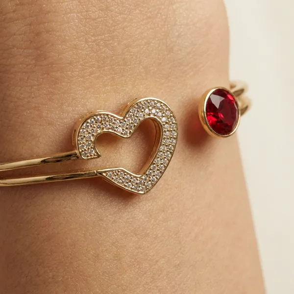 Red_Open_Heart_Ruby_Glow_Gold_Anti_Tarnish_Ring_Bracelet_For_Women