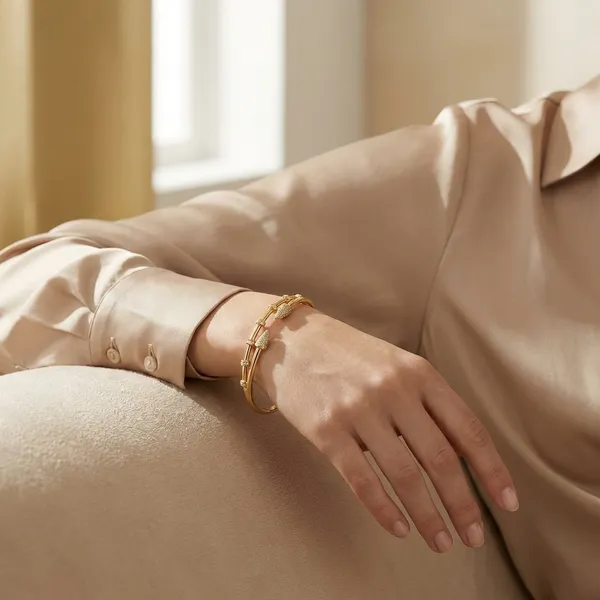 Gold_Dualtip_Stone_Studded_Anti_Tarnish_Ring_Bracelet_For_Women