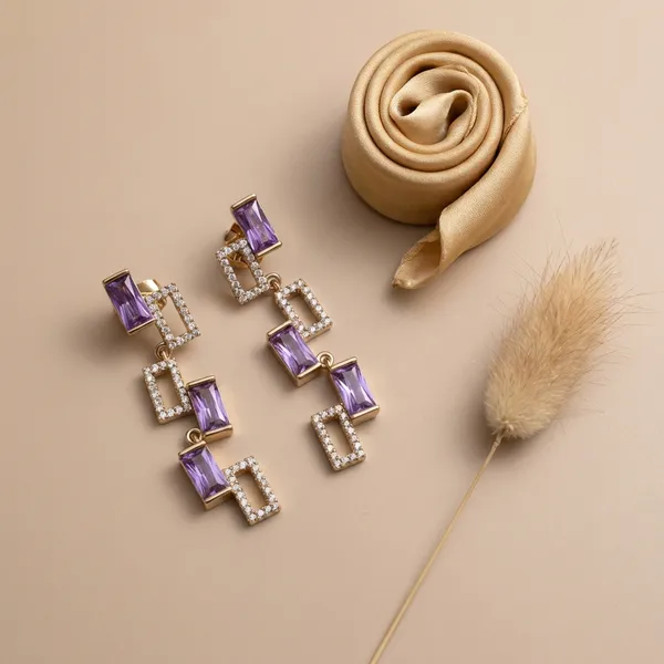 Purple_Amethyst_Crystal_Geometric_Dangle_Ears_Anti_Tarnish_Earring_For_Women