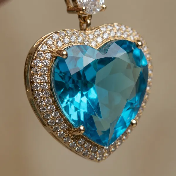 Blue_Heart_Drop_Ears_Anti_Tarnish_Earring_For_Women