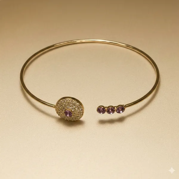 Blush_Halo_Crystal_Anti_Tarnish_Ring_Bracelet_For_Women