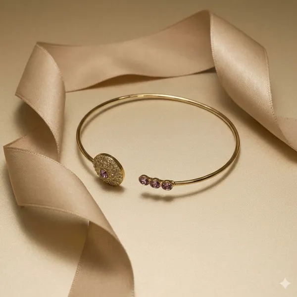 Blush_Halo_Crystal_Anti_Tarnish_Ring_Bracelet_For_Women