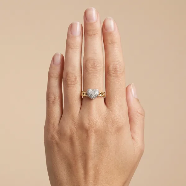 Gold_Pave_Heart_Chain_Anti_Tarnish_Finger_Ring_For_Women