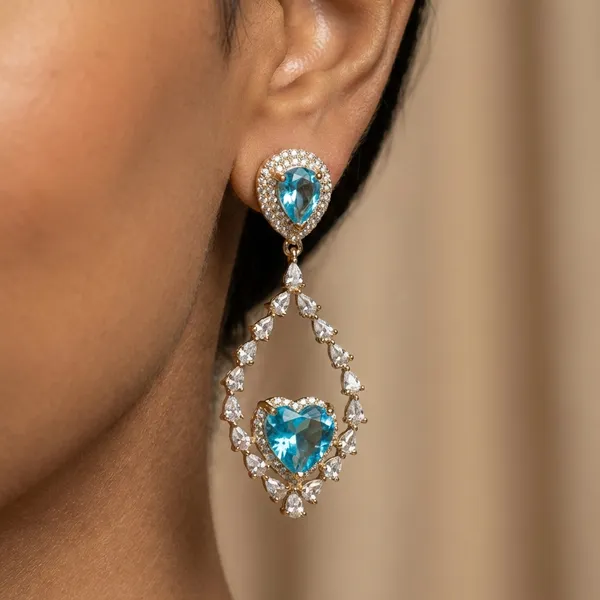 Blue_Heart_Drop_Luxury_Gold_Ears_Anti_Tarnish_Earring_For_Women