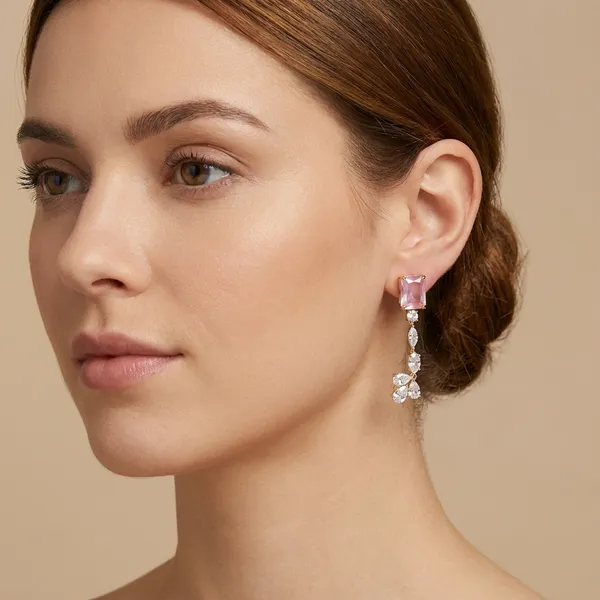Pink_Crystal_Drop_Ears_Anti_Tarnish_Earring_For_Women