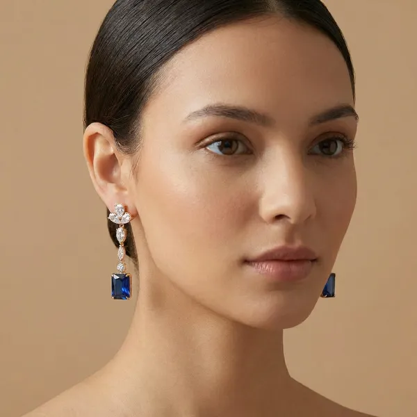 Blue_Crystal_Drop_Ears_Anti_Tarnish_Earring_For_Women