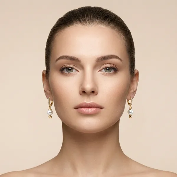 Gold_Pearl_Drop_Hoop_Ears_Anti_Tarnish_Earring_For_Women