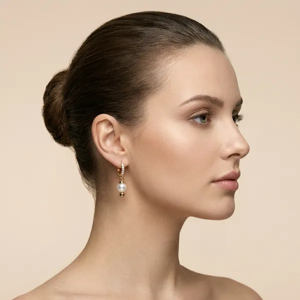 Gold_Pearl_Drop_Hoop_Ears_Anti_Tarnish_Earring_For_Women