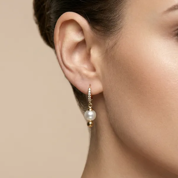 Gold_Pearl_Drop_Hoop_Ears_Anti_Tarnish_Earring_For_Women