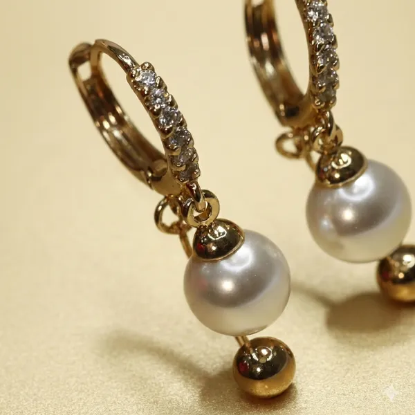 Gold_Pearl_Drop_Hoop_Ears_Anti_Tarnish_Earring_For_Women