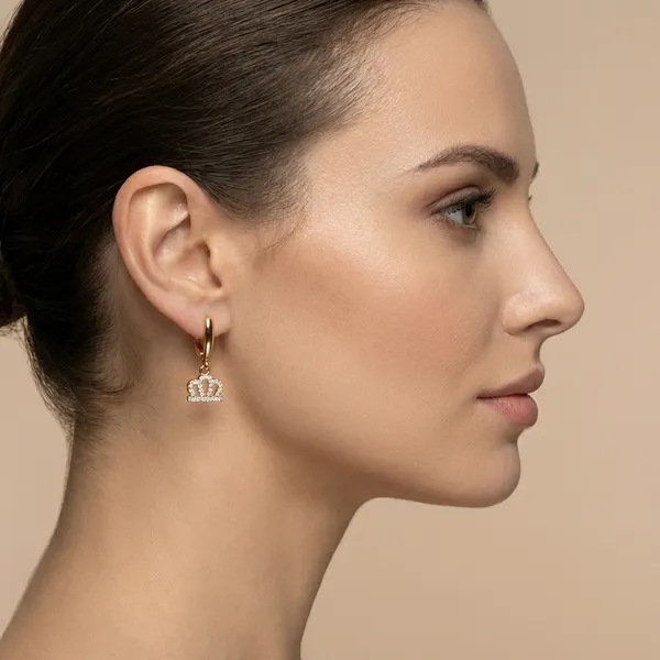 Gold_Crown_Charm_Dangle_Ears_Anti_Tarnish_Earring_For_Women