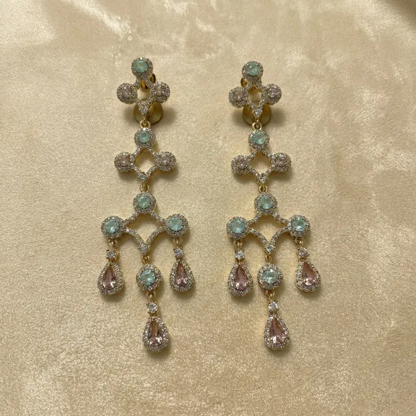 Pastel_Stone_Long_Chandelier_Ears_Anti_Tarnish_Earring_For_Women