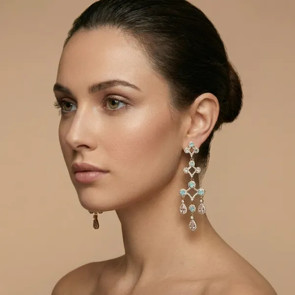 Pastel_Stone_Long_Chandelier_Ears_Anti_Tarnish_Earring_For_Women