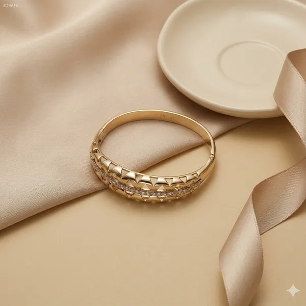 Gold_Geometric_Cuff_Anti_Tarnish_Ring_Bracelet_For_Women