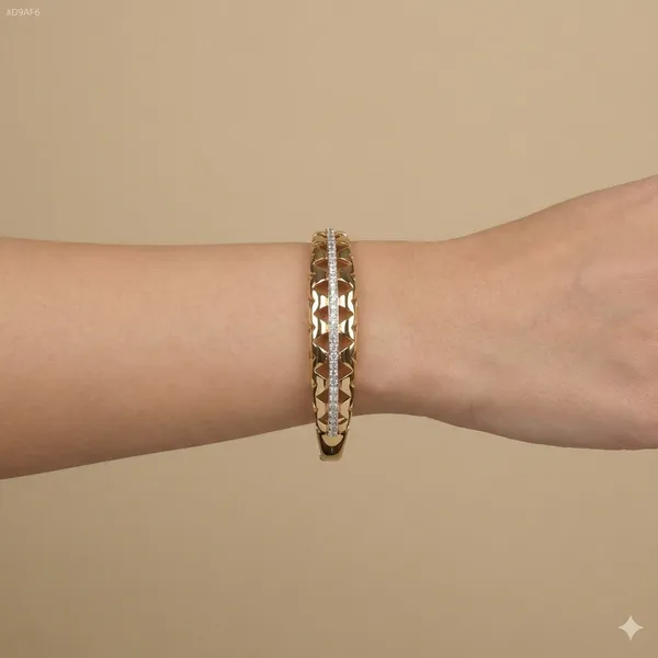 Gold_Geometric_Cuff_Anti_Tarnish_Ring_Bracelet_For_Women