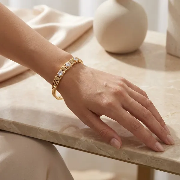 Gold_Crystal_Stone_Anti_Tarnish_Ring_Bracelet_For_Women