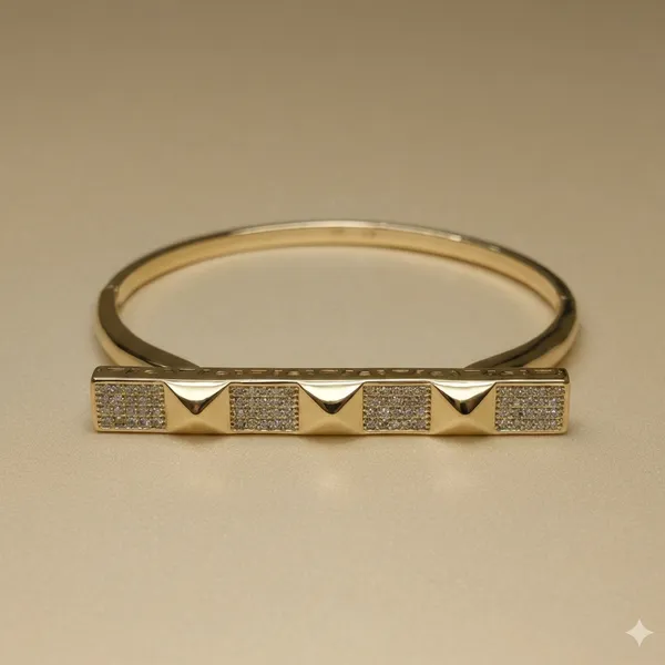 Gold_Studded_Cuff_Anti_Tarnish_Ring_Bracelet_For_Women