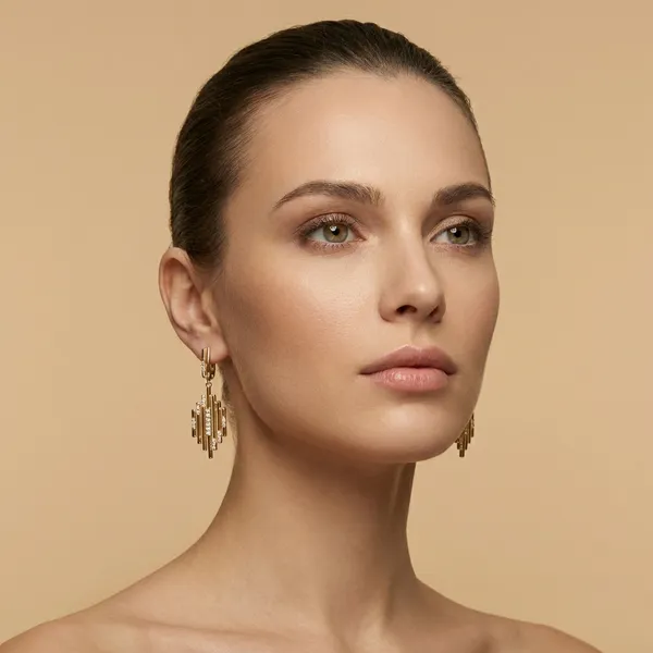 Gold_Layered_Bar_Drop_Ears_Anti_Tarnish_Earring_For_Women